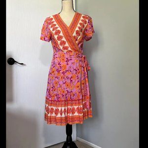 NWT Zesica Wrap Dress